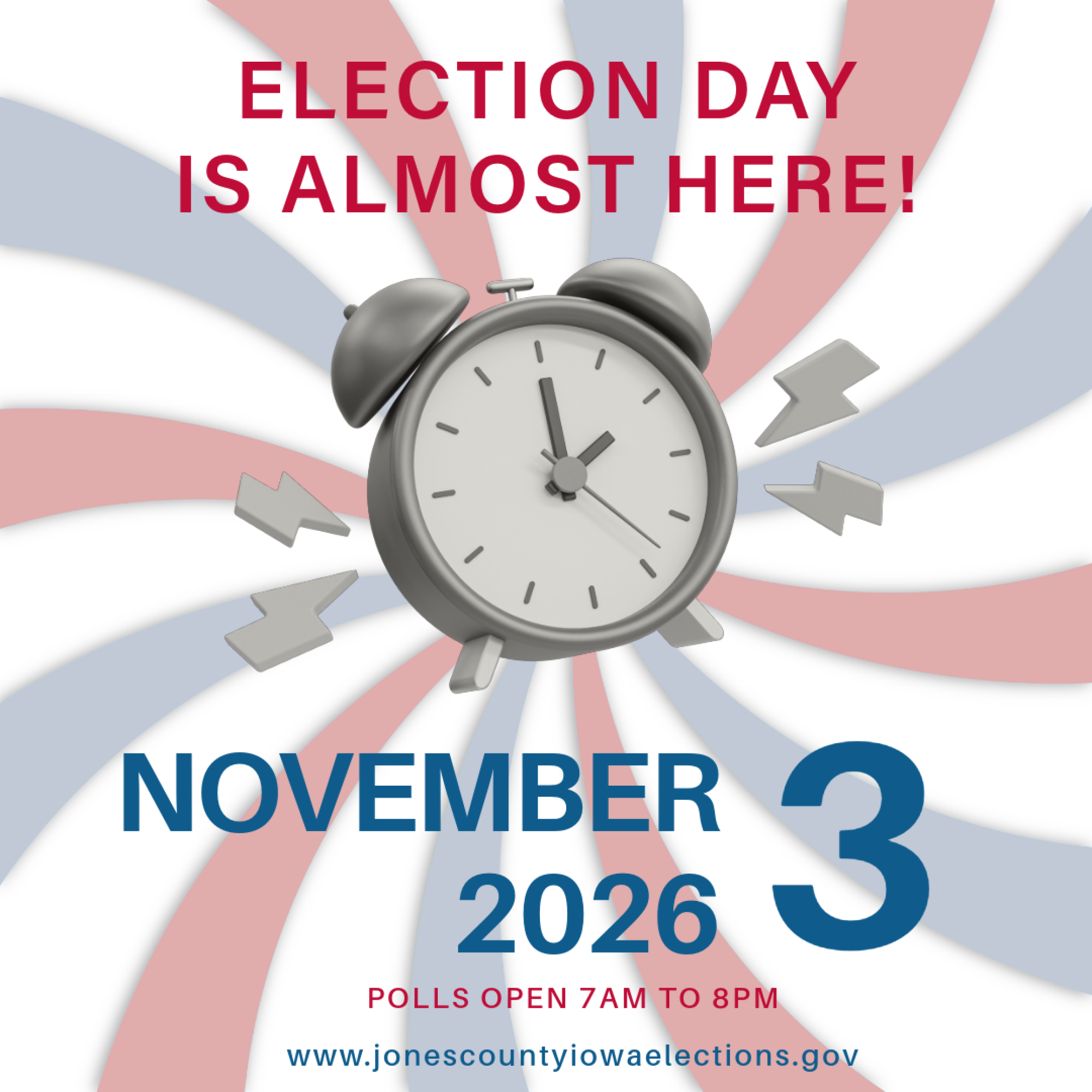 Be Prepared for Election Day!